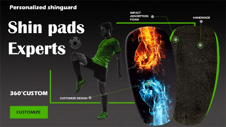 New Dropship Personalized Shin Guards Sports Soccer Pad Football Protective Leg Guard For Adult Kids Children Club Customization