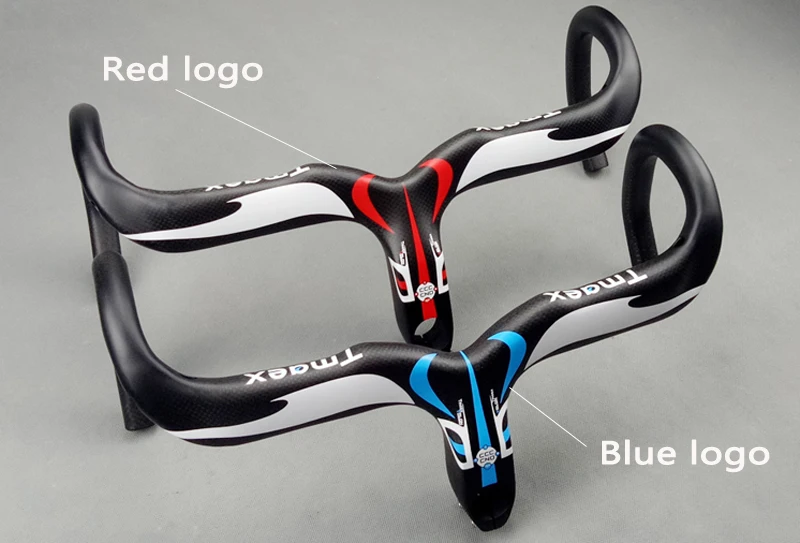 Cycling Carbon handlebar Integrated Handlebar Road Bike Handle Bars 3k Matte Ultralight Carbon Fibre Road Bicycle Handlebar