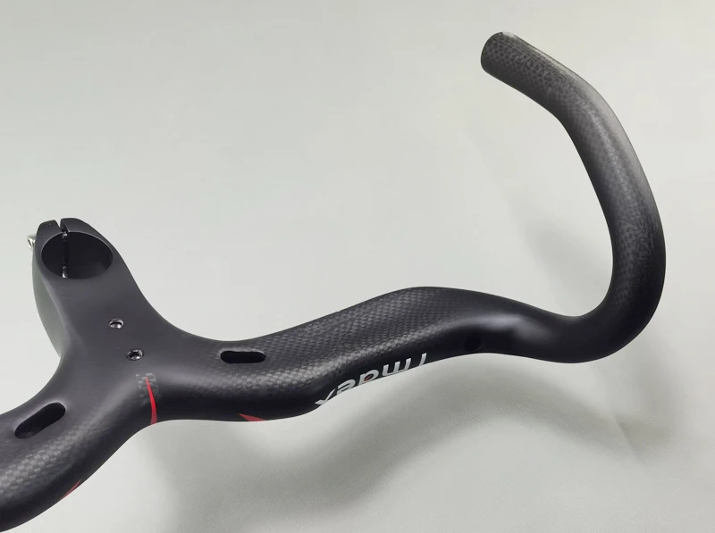 Cycling Carbon handlebar Integrated Handlebar Road Bike Handle Bars 3k Matte Ultralight Carbon Fibre Road Bicycle Handlebar