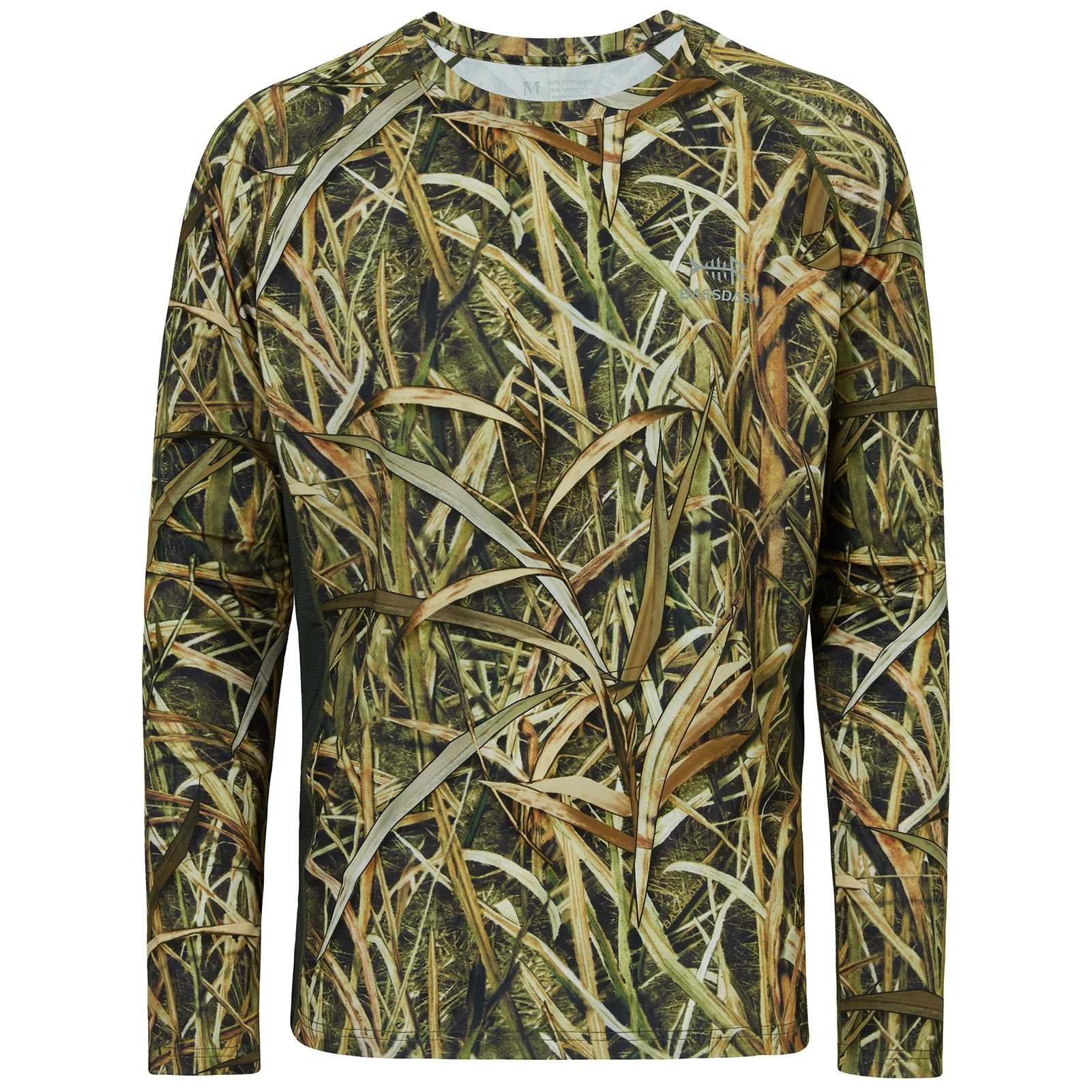 Bassdash FS13M Men's Hunting Camo Performance Long Sleeve Shirt Fishing UPF50+