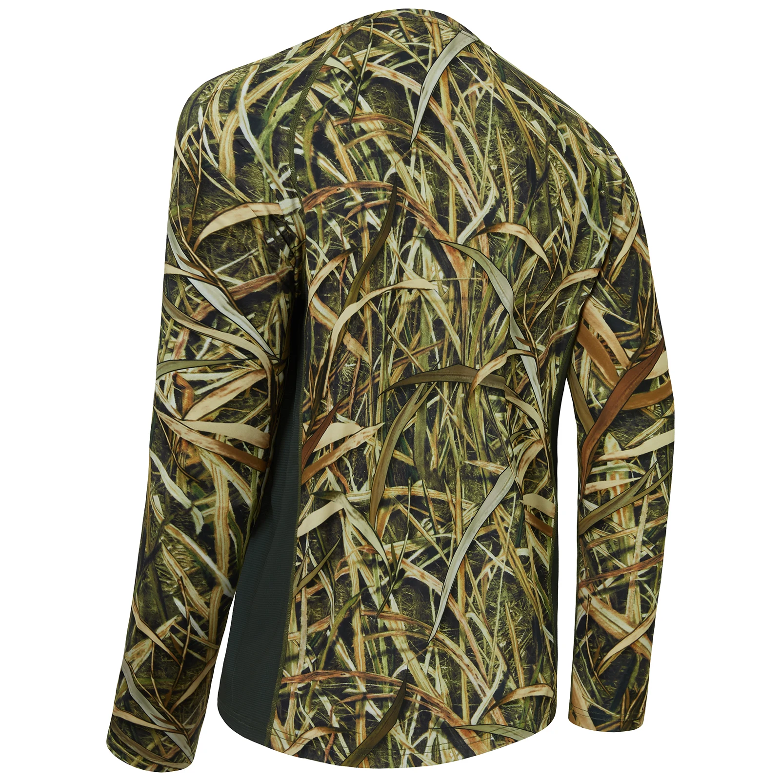 Bassdash FS13M Men's Hunting Camo Performance Long Sleeve Shirt Fishing UPF50+