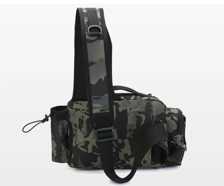 Hunting Shoulder Backpack,Sling Fishing Tackle Bag Outdoor Fishing Storage Pack