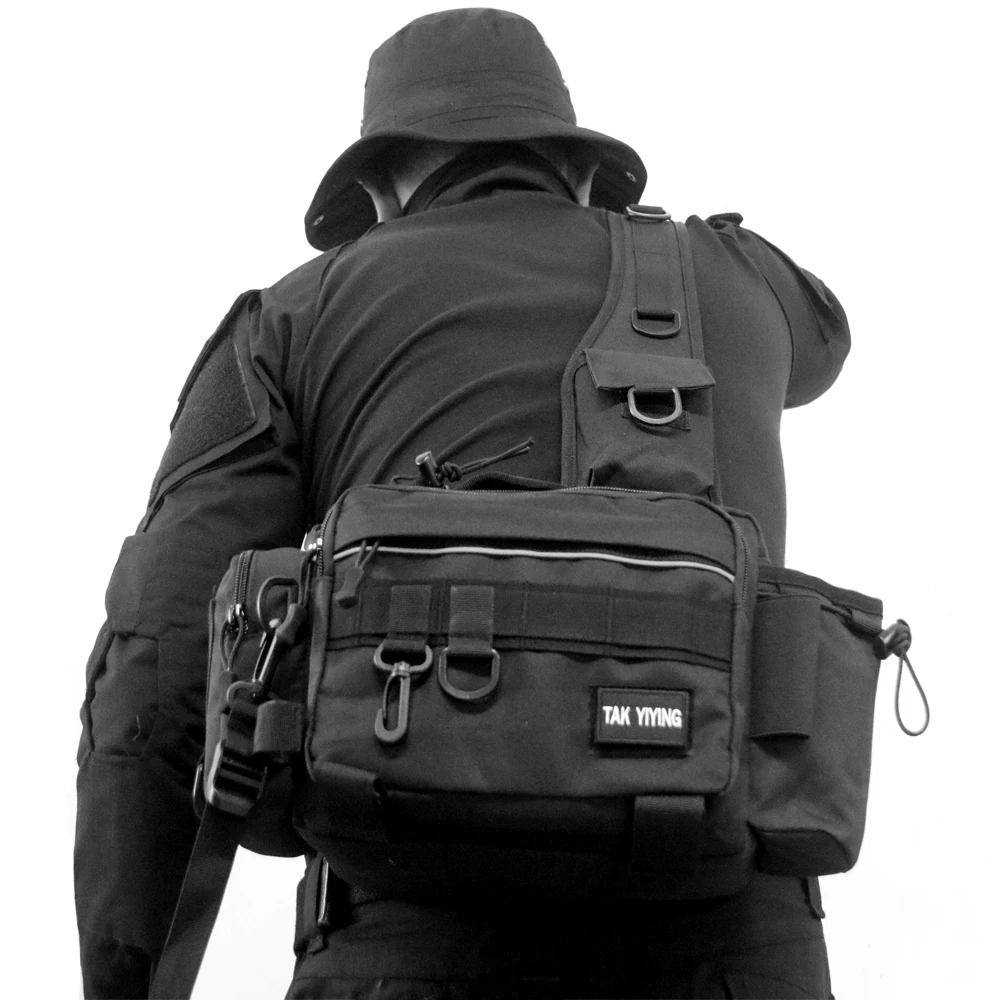 Hunting Shoulder Backpack,Sling Fishing Tackle Bag Outdoor Fishing Storage Pack