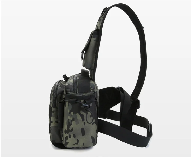 Hunting Shoulder Backpack,Sling Fishing Tackle Bag Outdoor Fishing Storage Pack
