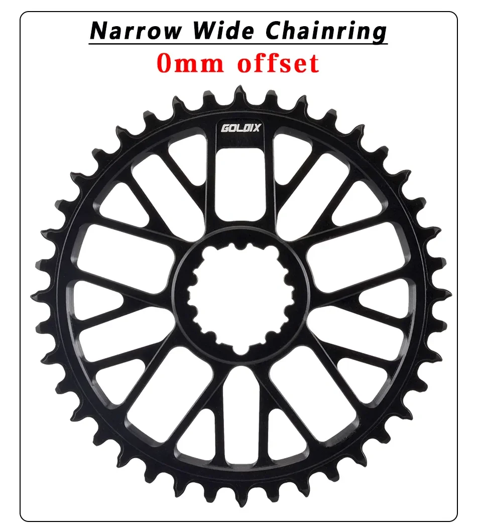GOLDIX CNC ROAD Cranks Arms Bicycle Crankset BSA BB92 Gravel ROAD Crank 170/175mm Chainring Crown 50-34T for Carbon Fiber Frame