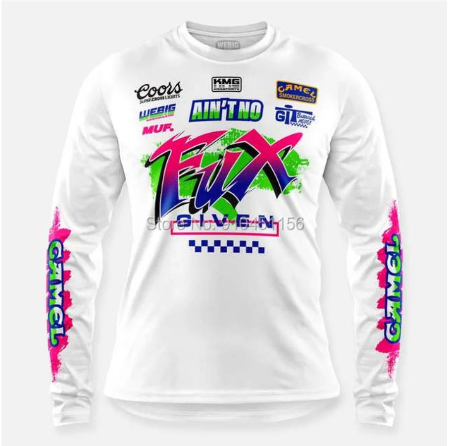 Cycling Jersey 2023 Pro Team Custom Cycling Clothes Enduro Motocross MTB Jersey Motorcycle Bike Downhill Jersey Maillot MTB