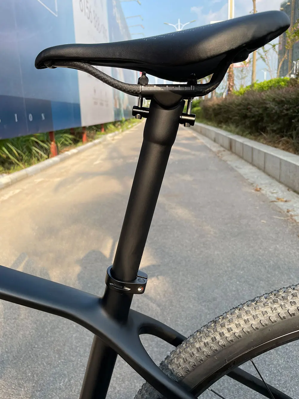 ELITAONE Full Carbon Fiber Bicycle Seatpost Mtb / Road Bike Seatpost 135g Ultralight27.2/30.9/31.6mm