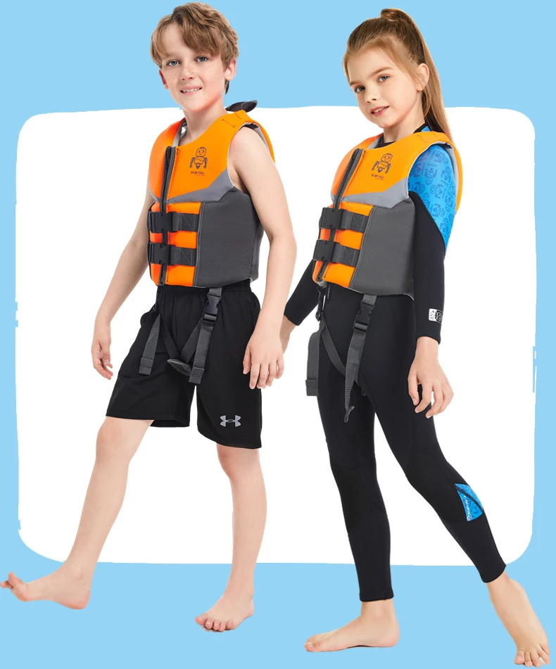 Children Buoyancy Vests, Life Jacket for Kids, Swim Vest for Boys and Girls, Swimsuit Flotation Swimming Aid
