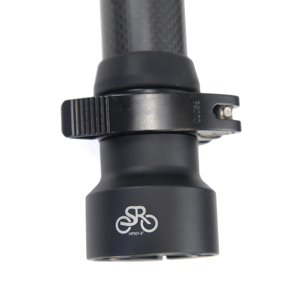 SILVEROCK-Folding Bike Carbon Stem Bike Headtube 28.6mm for FNHON DAHON Folding Bike, Handlebar Stem, 330mm, 350mm, 370mm, 420mm