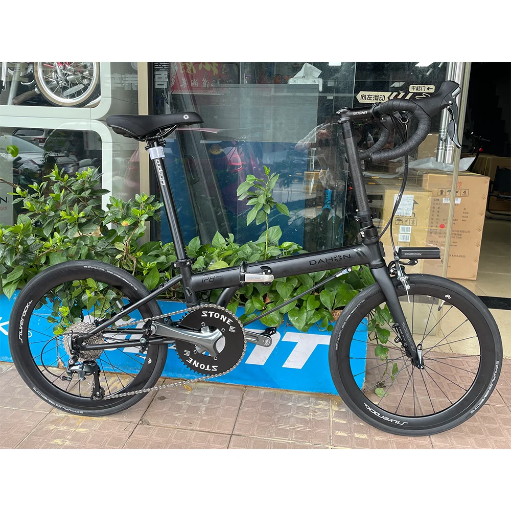 SILVEROCK-Folding Bike Carbon Stem Bike Headtube 28.6mm for FNHON DAHON Folding Bike, Handlebar Stem, 330mm, 350mm, 370mm, 420mm