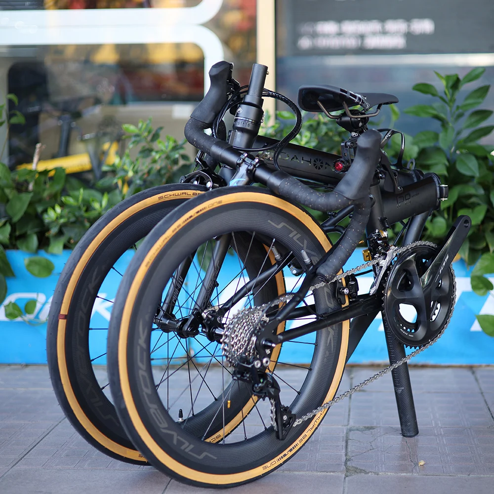 SILVEROCK-Folding Bike Carbon Stem Bike Headtube 28.6mm for FNHON DAHON Folding Bike, Handlebar Stem, 330mm, 350mm, 370mm, 420mm