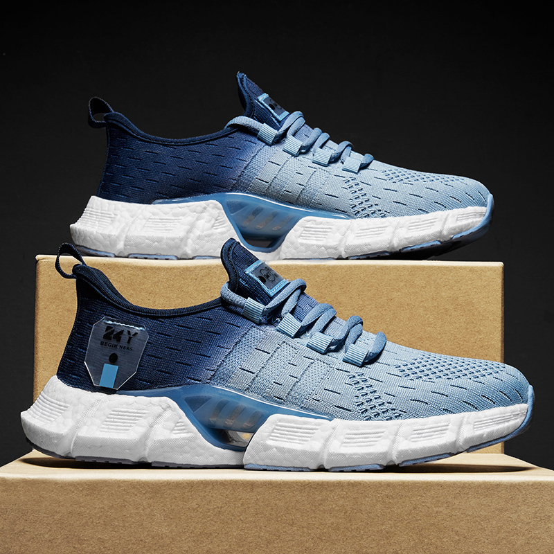Fashion Outdoor Men Runnning Shoes Lightweight Jogging Sport shoes Men Sneakers Breathable Casual Shoes Mesh Comfortable Zapatos