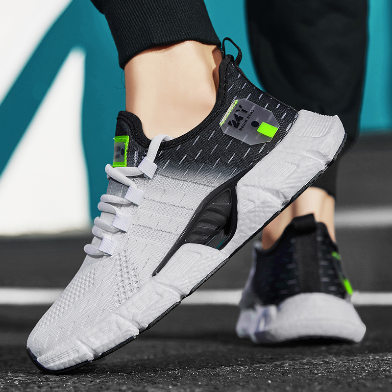 Fashion Outdoor Men Runnning Shoes Lightweight Jogging Sport shoes Men Sneakers Breathable Casual Shoes Mesh Comfortable Zapatos