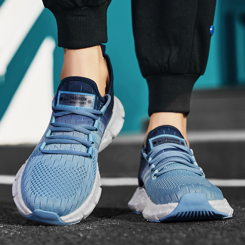 Fashion Outdoor Men Runnning Shoes Lightweight Jogging Sport shoes Men Sneakers Breathable Casual Shoes Mesh Comfortable Zapatos