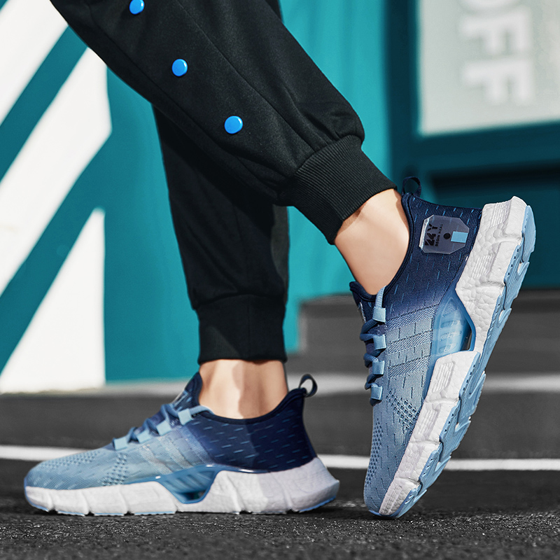 Fashion Outdoor Men Runnning Shoes Lightweight Jogging Sport shoes Men Sneakers Breathable Casual Shoes Mesh Comfortable Zapatos