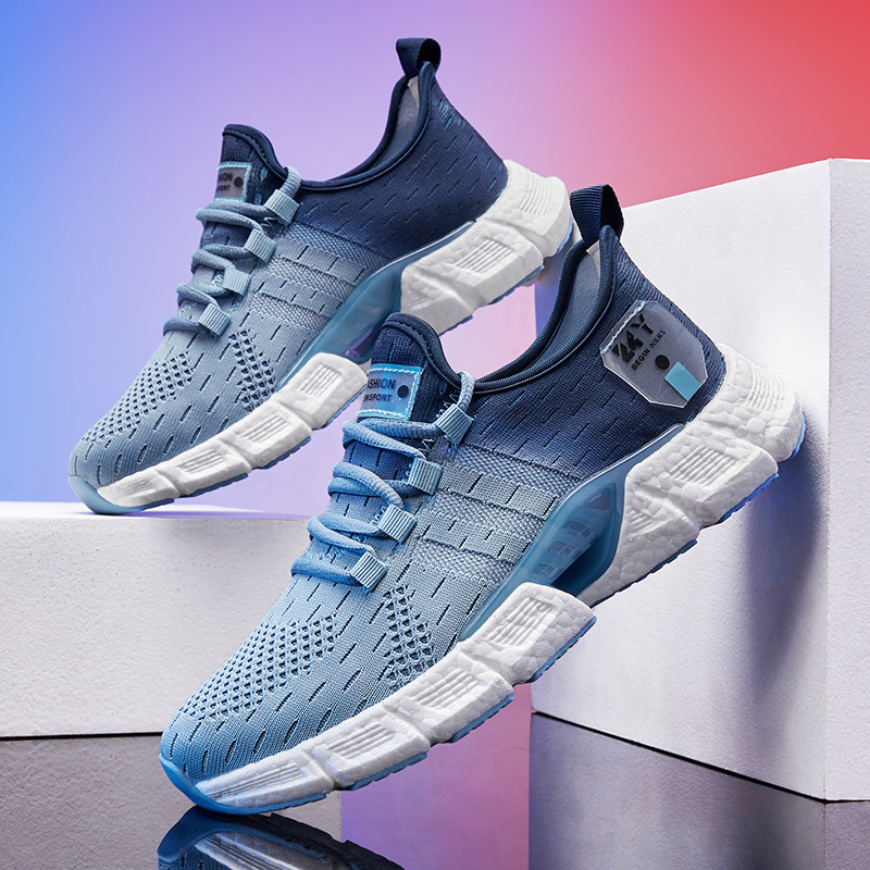 Fashion Outdoor Men Runnning Shoes Lightweight Jogging Sport shoes Men Sneakers Breathable Casual Shoes Mesh Comfortable Zapatos