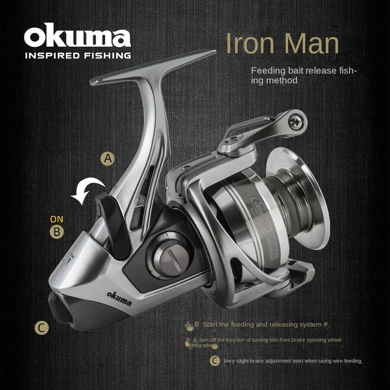 Okuma Coronado CDX Baitfeeder Spinning Fishing Reel