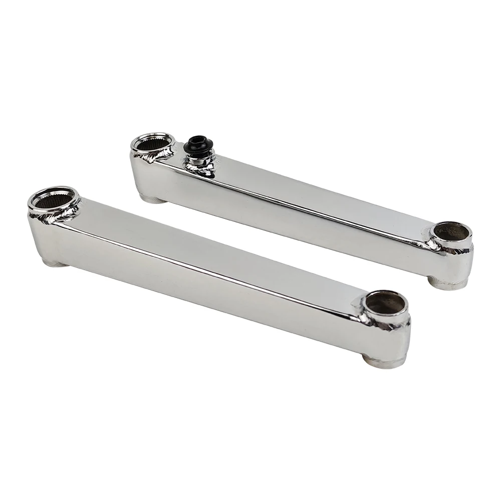 CEJLRO BMX 175MM Cranks 3PCS 48T-19mm Smaller Cr-Mo Tubular Crankarm For MID Bottom Bracket BMX Accessories