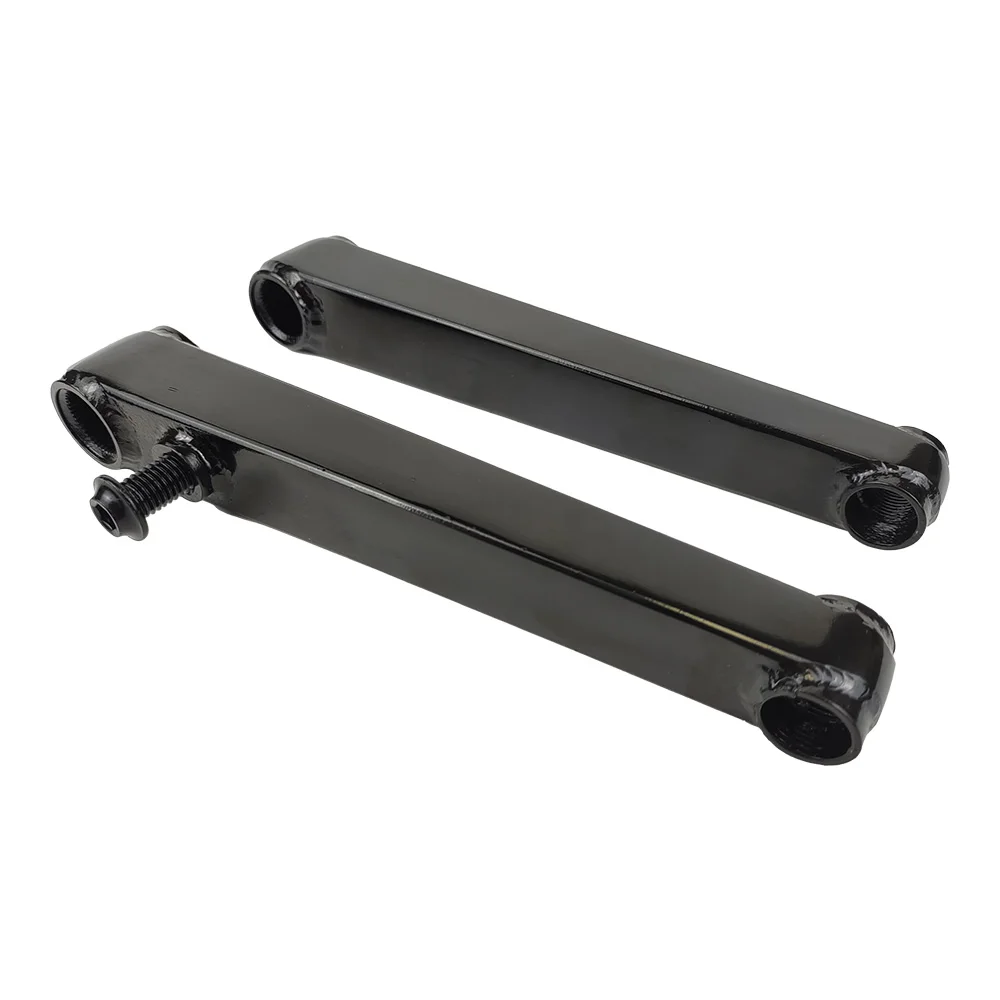 CEJLRO BMX 175MM Cranks 3PCS 48T-19mm Smaller Cr-Mo Tubular Crankarm For MID Bottom Bracket BMX Accessories