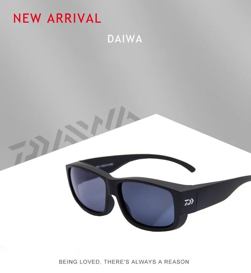 DAIWA Polarized Fishing Glasses Outsports Sunglasses UV protection Anti-blue Light Clearly Vision Cycling Hiking
