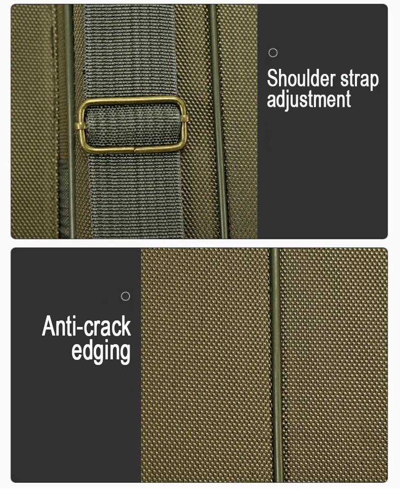 Fishing Tackle Bag 2-4 Layer 130cm Fishing Rod Carrier Lightweight Fish Pole Lure Reel Tools Box Waterproof Storage Durable Case