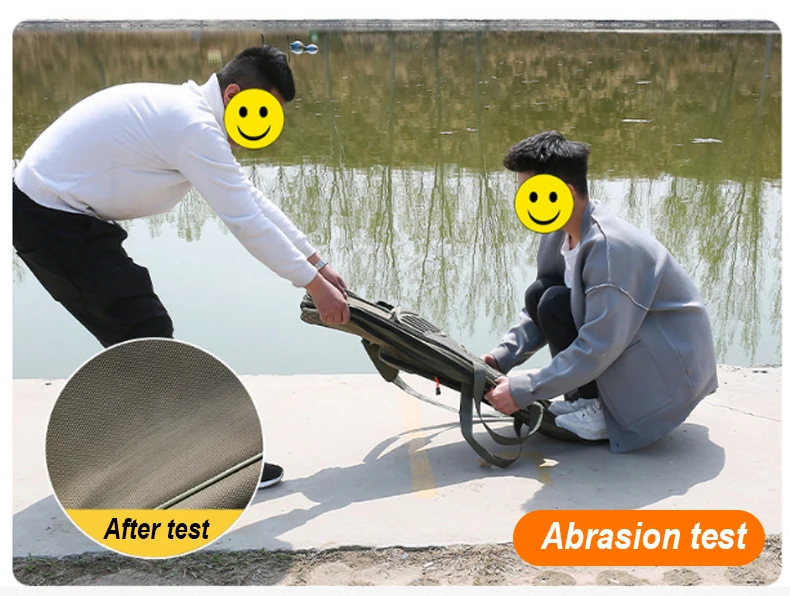 Fishing Tackle Bag 2-4 Layer 130cm Fishing Rod Carrier Lightweight Fish Pole Lure Reel Tools Box Waterproof Storage Durable Case