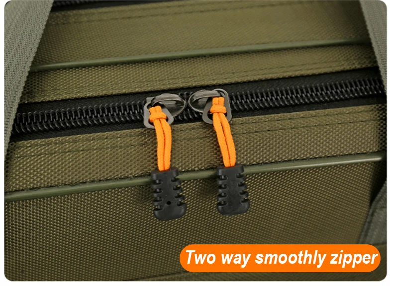 Fishing Tackle Bag 2-4 Layer 130cm Fishing Rod Carrier Lightweight Fish Pole Lure Reel Tools Box Waterproof Storage Durable Case