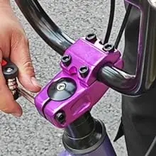 ZUKKA 22.2mm Bike Stem for BMX Bike Aluminum Alloy Fixed Gear Bicycle Stem MTB Mountain Bike Short Stem Parts For Bikes