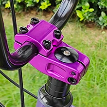 ZUKKA 22.2mm Bike Stem for BMX Bike Aluminum Alloy Fixed Gear Bicycle Stem MTB Mountain Bike Short Stem Parts For Bikes