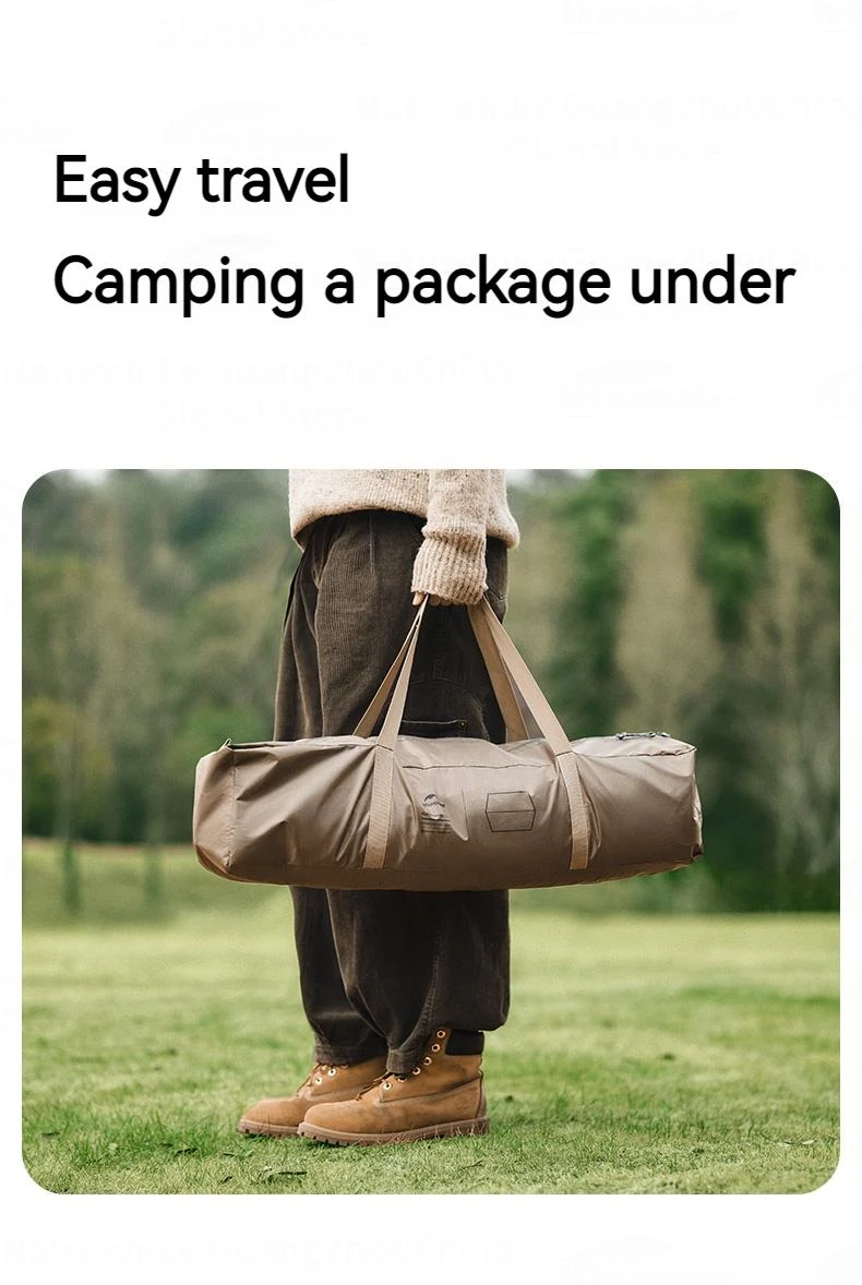 Naturehike Camping Tarp Shelter Portable Black Coating Sun Shelter High Quality Ultralight Canopy Waterproof Ourdoor Picnic