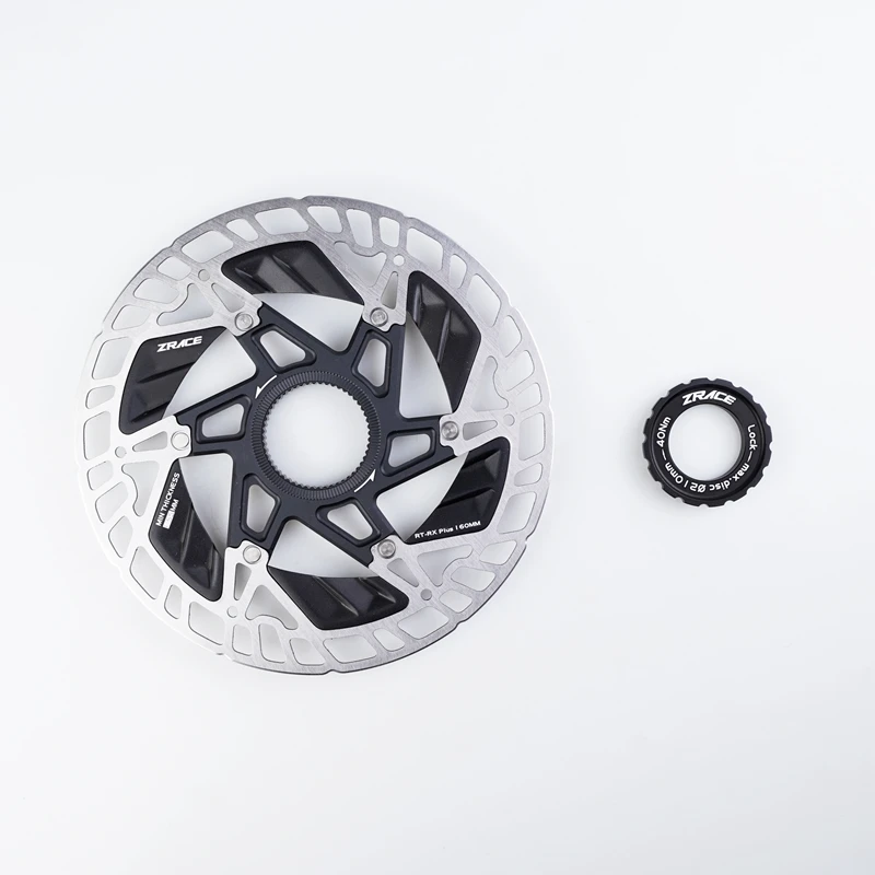 ZRACE RT-RX Plus ICE-TECH Center Lock Disc Rotor, Ultralight Strong Heat Dissipation Floating Rotor 160mm Road Disc Brake