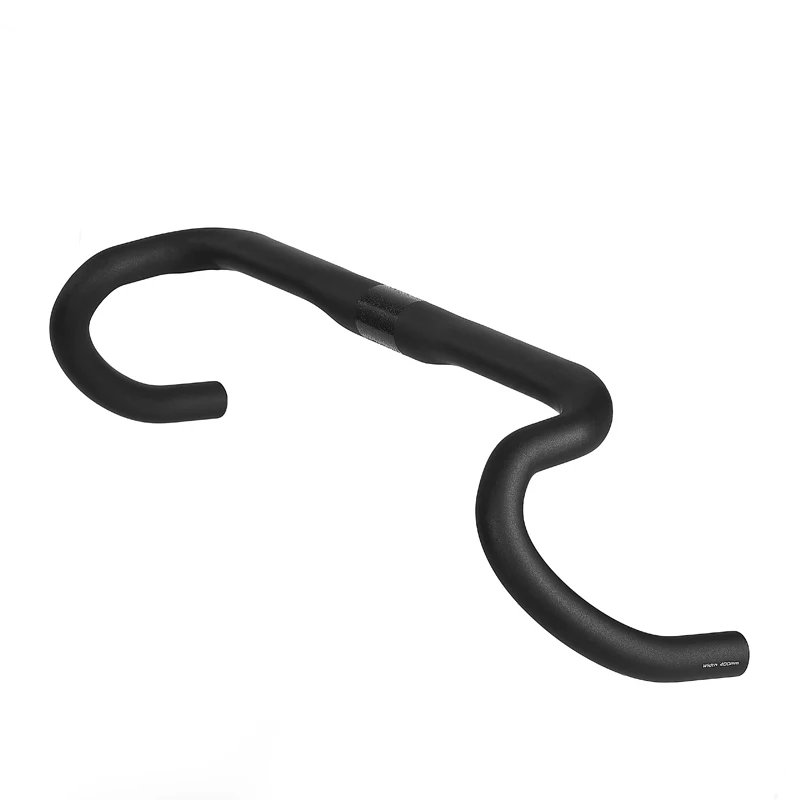 No Logo New Carbon Gravel Handlebar Big Flare Bar Cycle Cross Road Bike Handlebars 400/420mm Carbon Fiber Bicycle