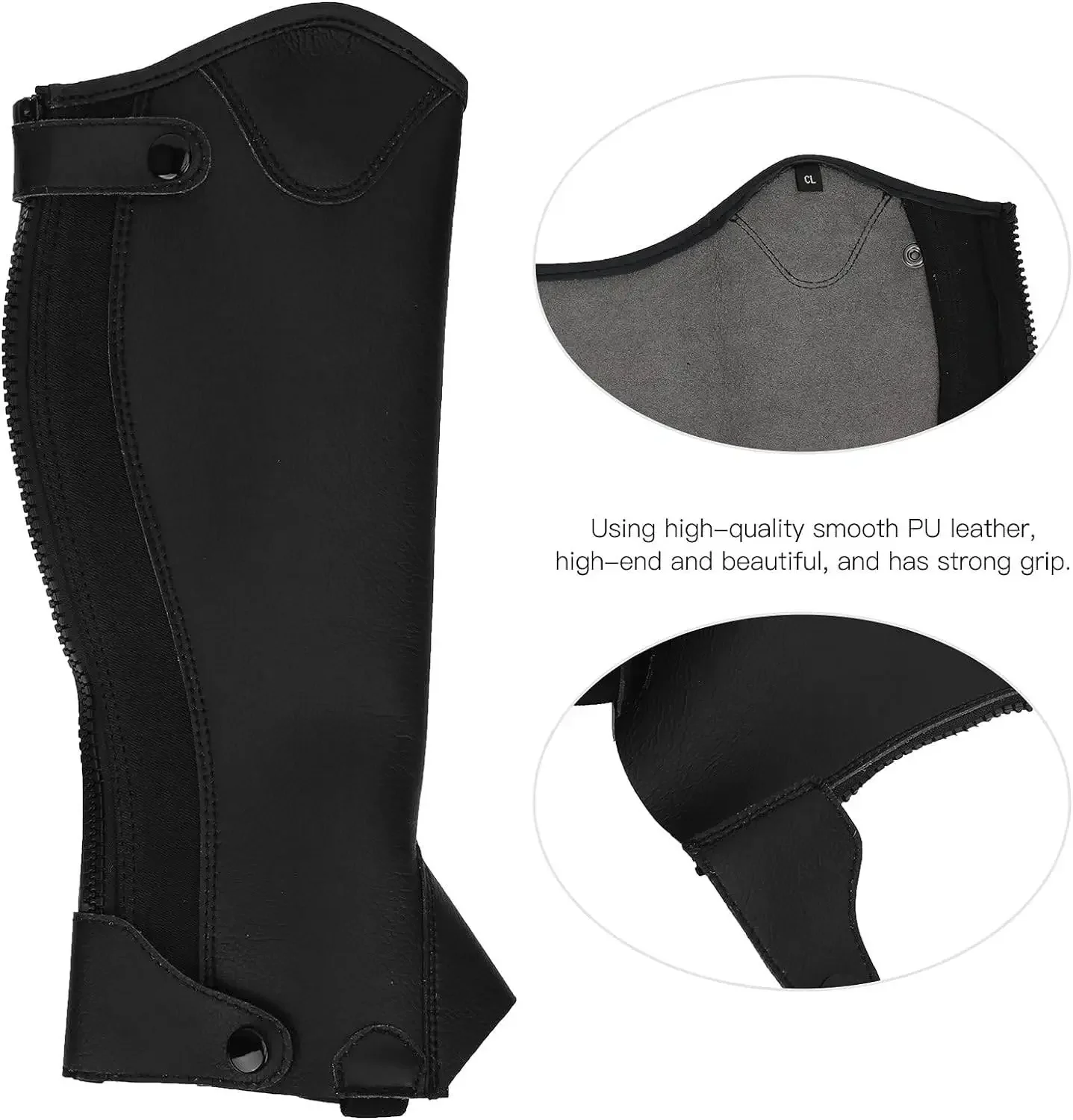 Soft Equestrian Leggings Microfiber Durable Horse Riding Boots Cover Body Protectors Horse Equipment For Horse Rider Equipment