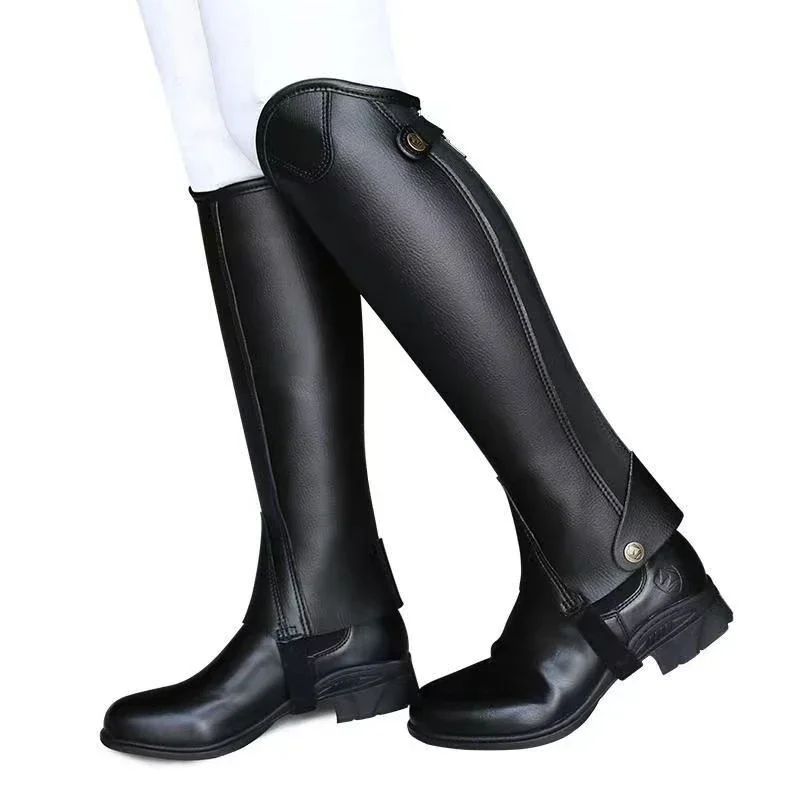 Soft Equestrian Leggings Microfiber Durable Horse Riding Boots Cover Body Protectors Horse Equipment For Horse Rider Equipment