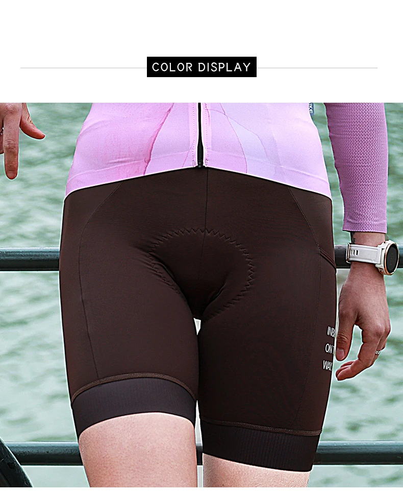 INBIKE Women's Bicycle Shorts Padded 3D Cycling Short Pants for Riding Road Biking Shorts Tights with Side Pockets Bike Clothing