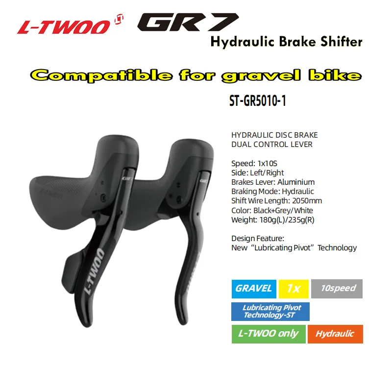 LTWOO GRT/RX/R9/GR9/R7/GR7 Road Bike Hydraulic Disc Brake Shifter Levers 1x12/1x11/10S Speed Carbon Switch Bicycle Shifter Alloy