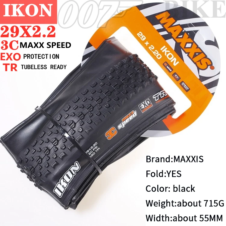 Maxxis IKON Mountain Bike Tires26/27.5/29X2.2 2.0 2.35 is a versatile XC tire designed to perform in a broad range of conditions