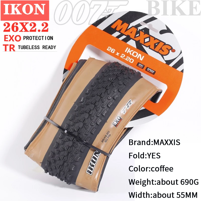 Maxxis IKON Mountain Bike Tires26/27.5/29X2.2 2.0 2.35 is a versatile XC tire designed to perform in a broad range of conditions