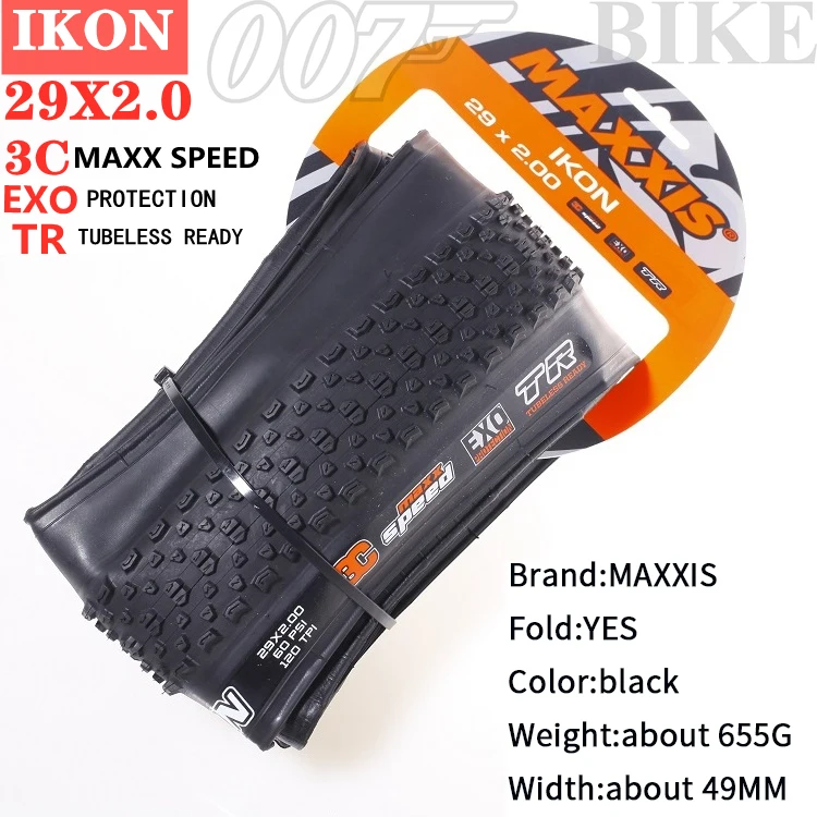 Maxxis IKON Mountain Bike Tires26/27.5/29X2.2 2.0 2.35 is a versatile XC tire designed to perform in a broad range of conditions