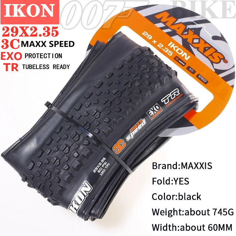 Maxxis IKON Mountain Bike Tires26/27.5/29X2.2 2.0 2.35 is a versatile XC tire designed to perform in a broad range of conditions