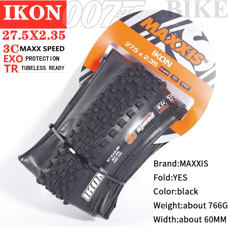 Maxxis IKON Mountain Bike Tires26/27.5/29X2.2 2.0 2.35 is a versatile XC tire designed to perform in a broad range of conditions