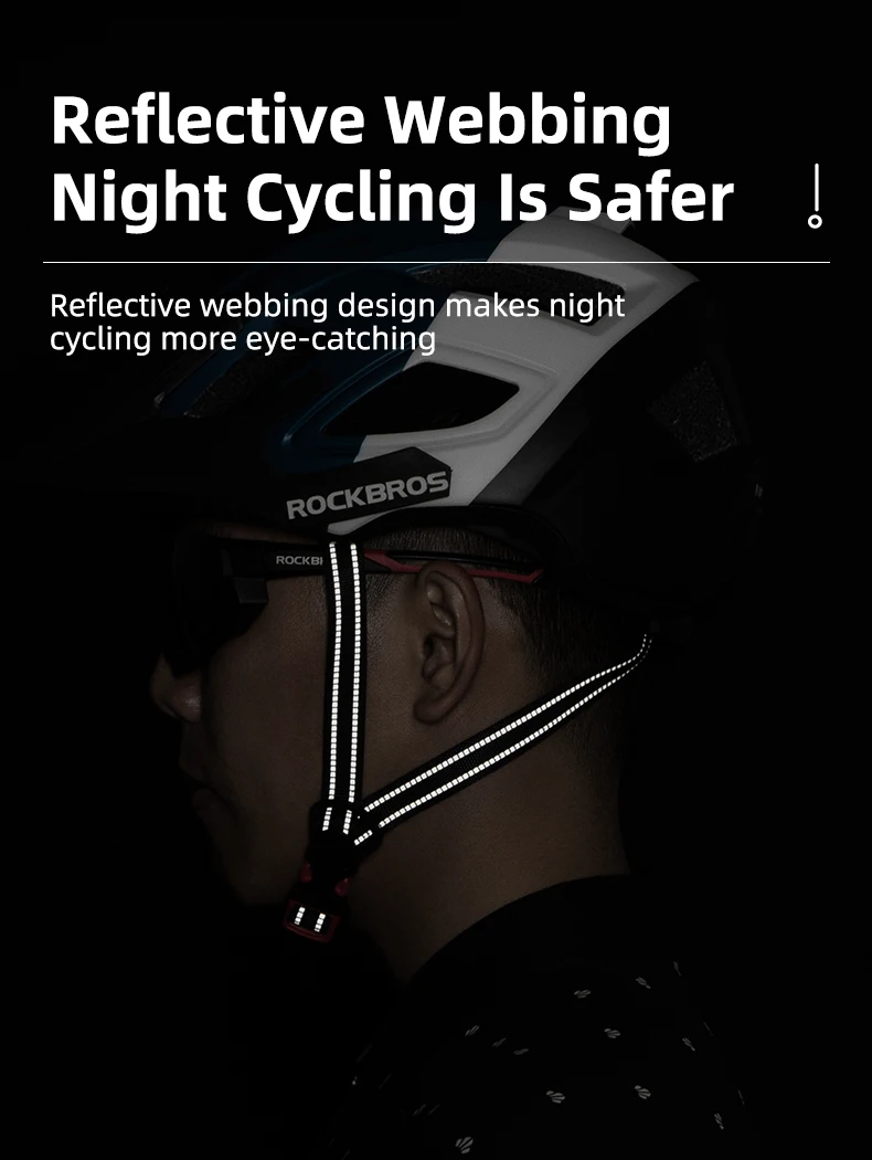 ROCKBROS Cycling Helmet Light Rechargeable Bicycle Helmet Cycling Light Mountain Road Bike Helmet Sport Safe Hat Bike Equipmen