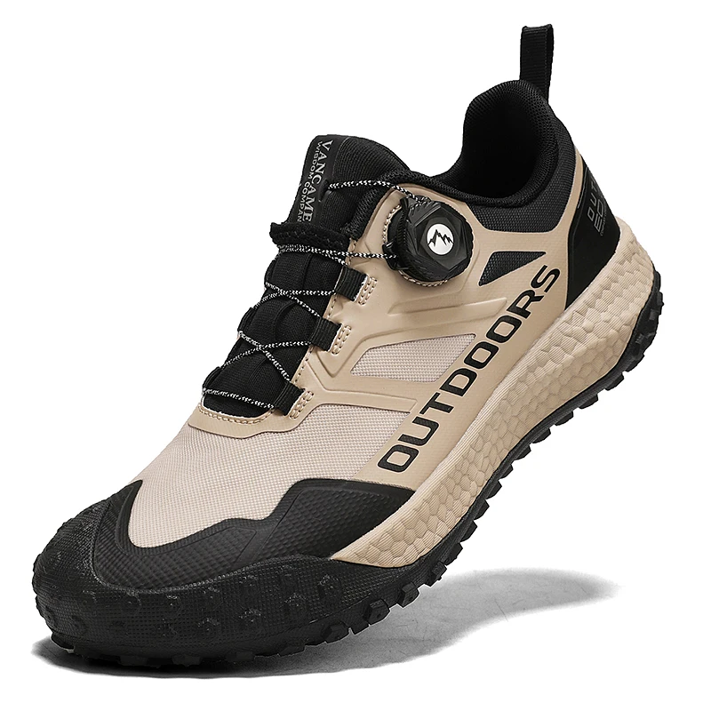 New Waterproof Hiking Shoes for Men Sneakers Breathable Trekking Men's Sports Shoes Casual Outdoor Non-Slip Trainers