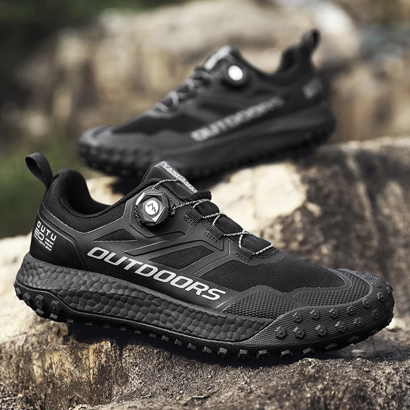 New Waterproof Hiking Shoes for Men Sneakers Breathable Trekking Men's Sports Shoes Casual Outdoor Non-Slip Trainers