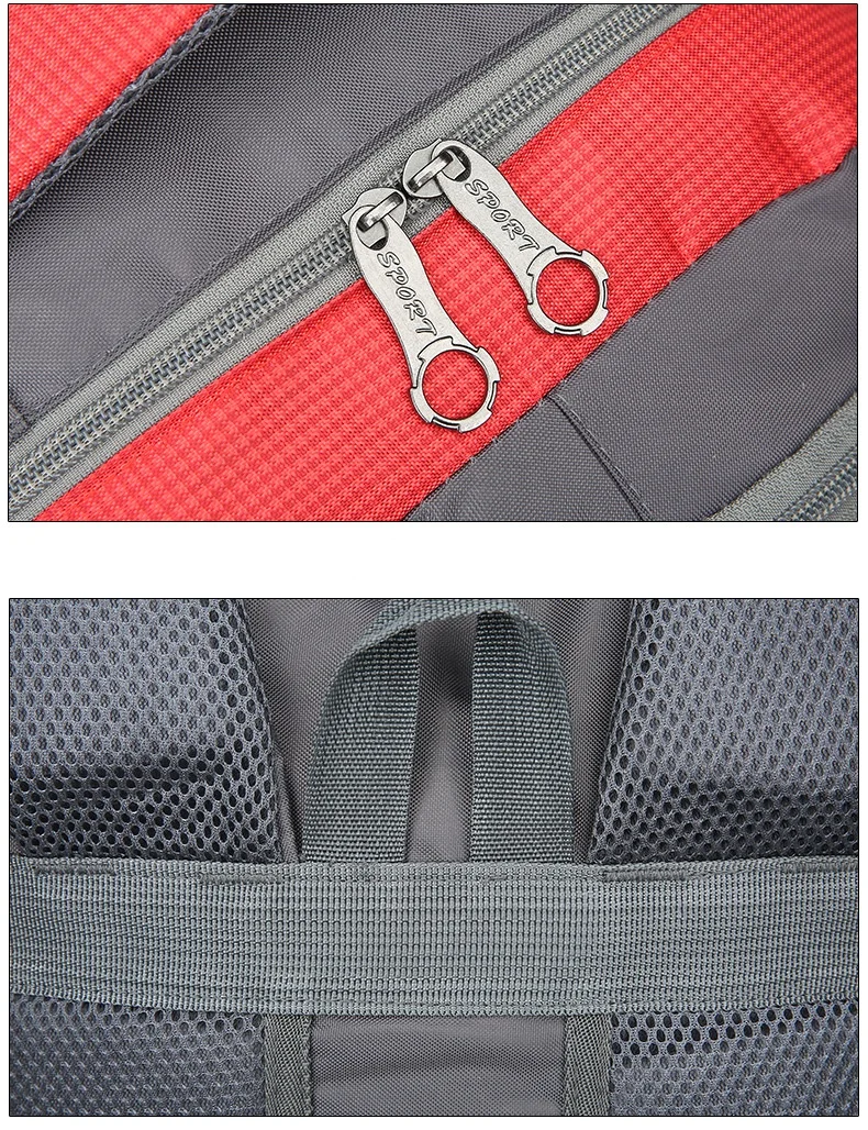 60L 40L Outdoor Hiking Camping Travel Backpack Large Capacity Climbing Sports Bag Men Mountaineering Rucksack Tactical Back back
