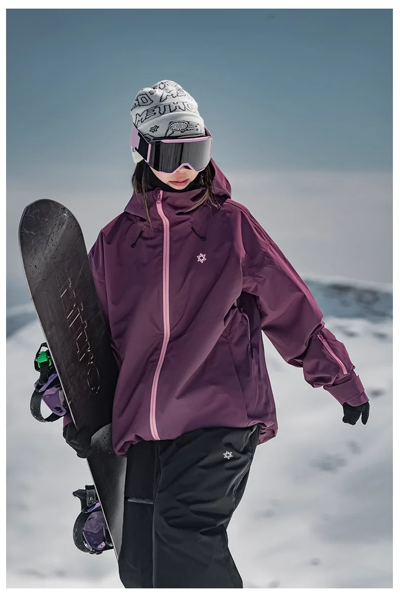 JOHN SNOW Snowboard Jacket Pants Female Tracksuit Mountain Skiing Suites Winter Women Men Snow Suits Sports Waterproof Ski Sets