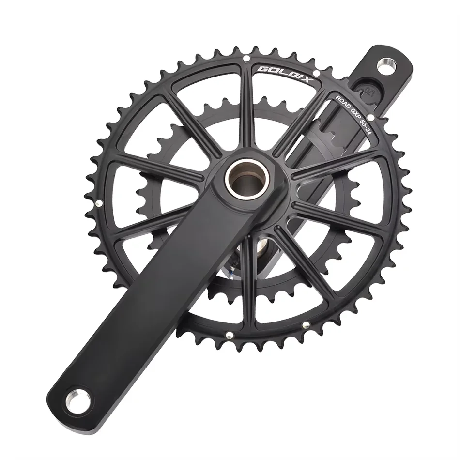 GOLDIX 50-34T/52-36T/53-39T Road Bike Crank Ultralight 22/20 speed crankset for SHIMANO SRAM 105 7020 8020 transmission