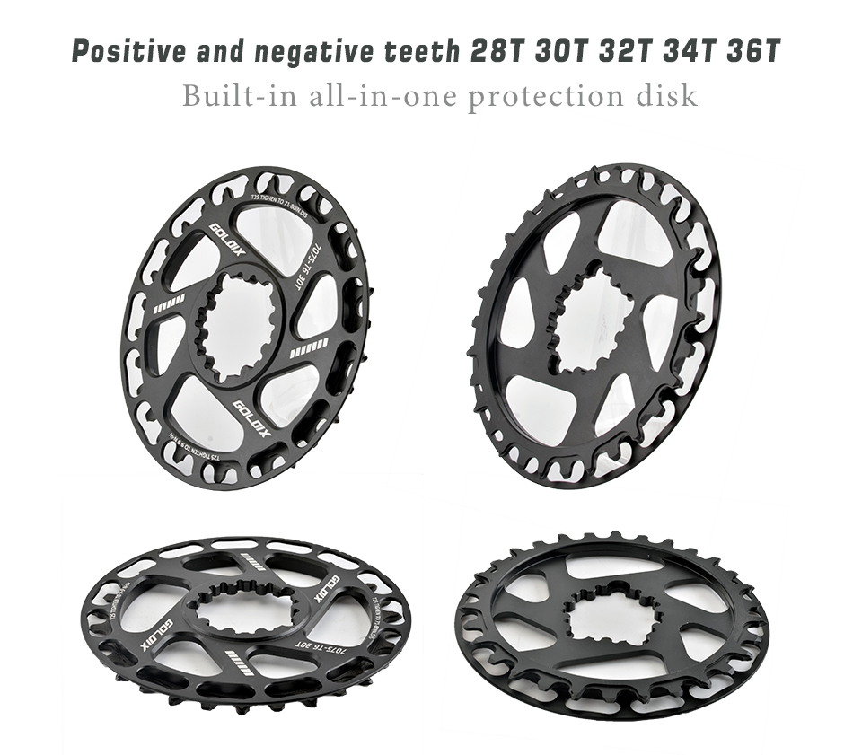 GOLDIX Children Bicycle Crankset 110mm/127mm/140mm/150mm/155mm/160mm Crank MTB Kid Crankset 28T-38T Chainring for Shimano SRAM