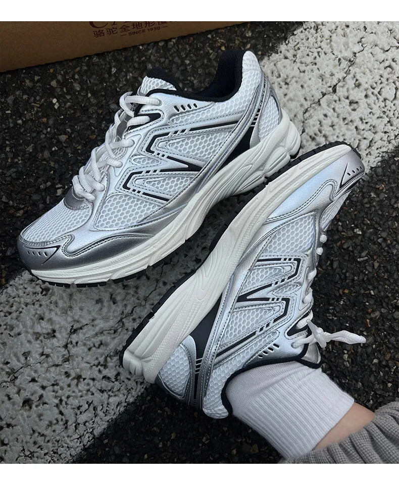 GOLDEN CAMEL Jogging Shoes Retro Casual Mesh Sneakers Breathable Sports Running Shoes for Men and Women Soft Shock Absorbing