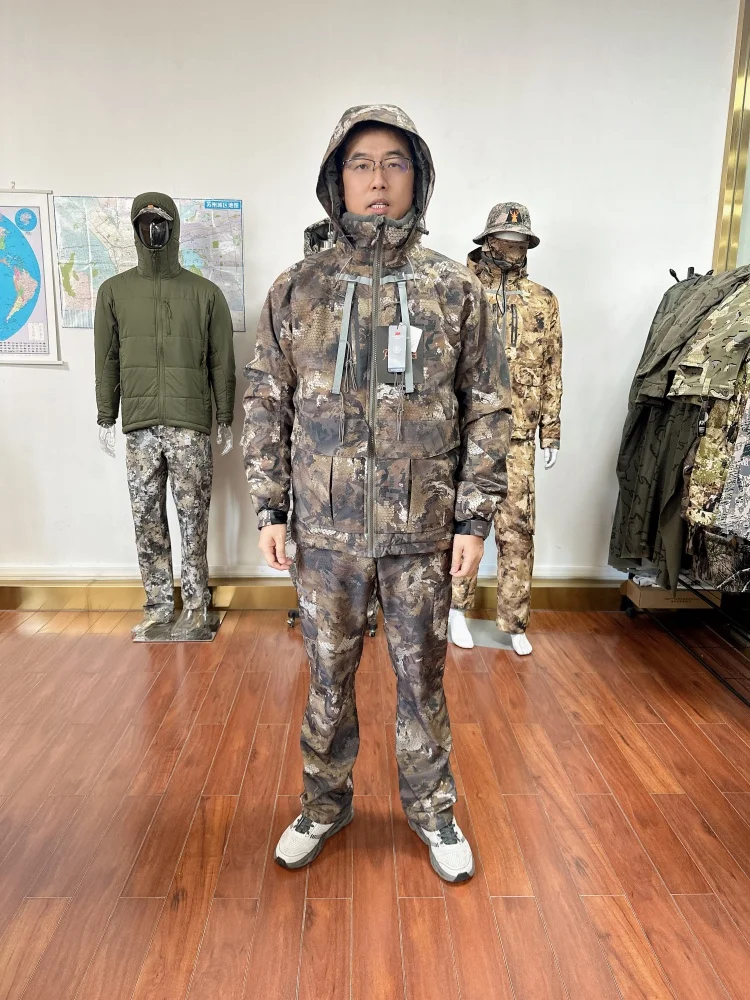 Hifad Men's High Quality Winter Waterproof Insulation Fishing Jacket Hunting Clothing